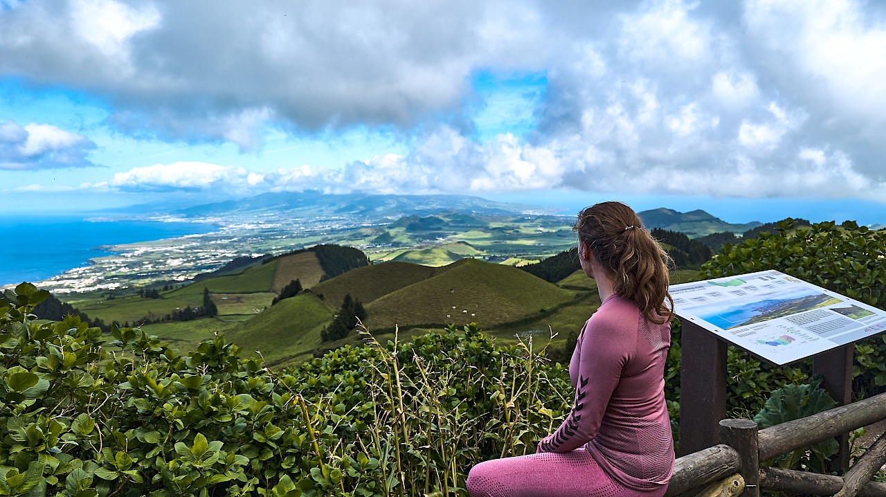 Miradouro do Pico do Carvão auf São Miguel (Azoren)