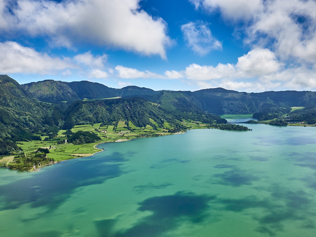 Miradouro das Cumeeiras auf São Miguel (Azoren)