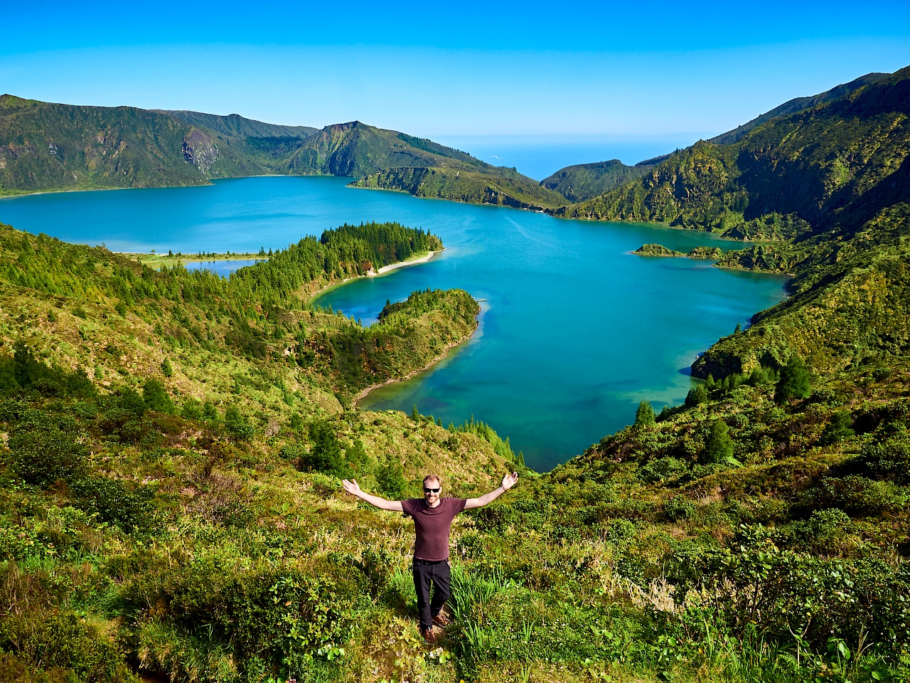 Lagoa do Fogo auf São Miguel (Azoren)